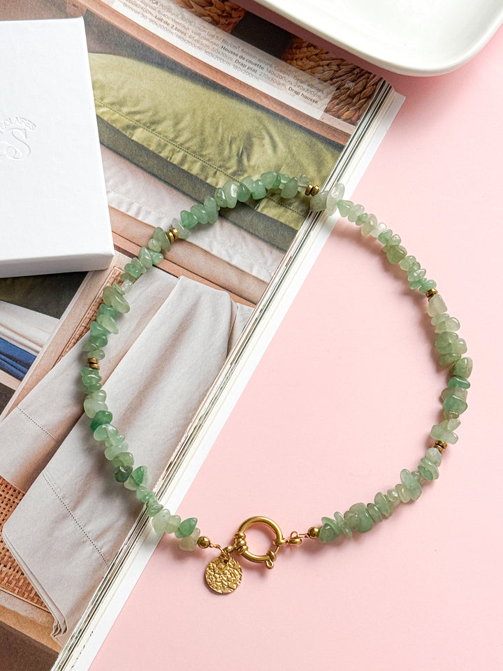 Collier NADÈGE - Aventurine