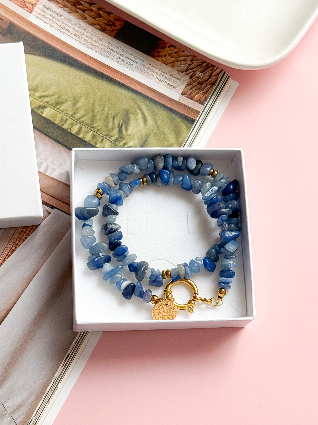 Collier NADÈGE - Lapis Lazuli