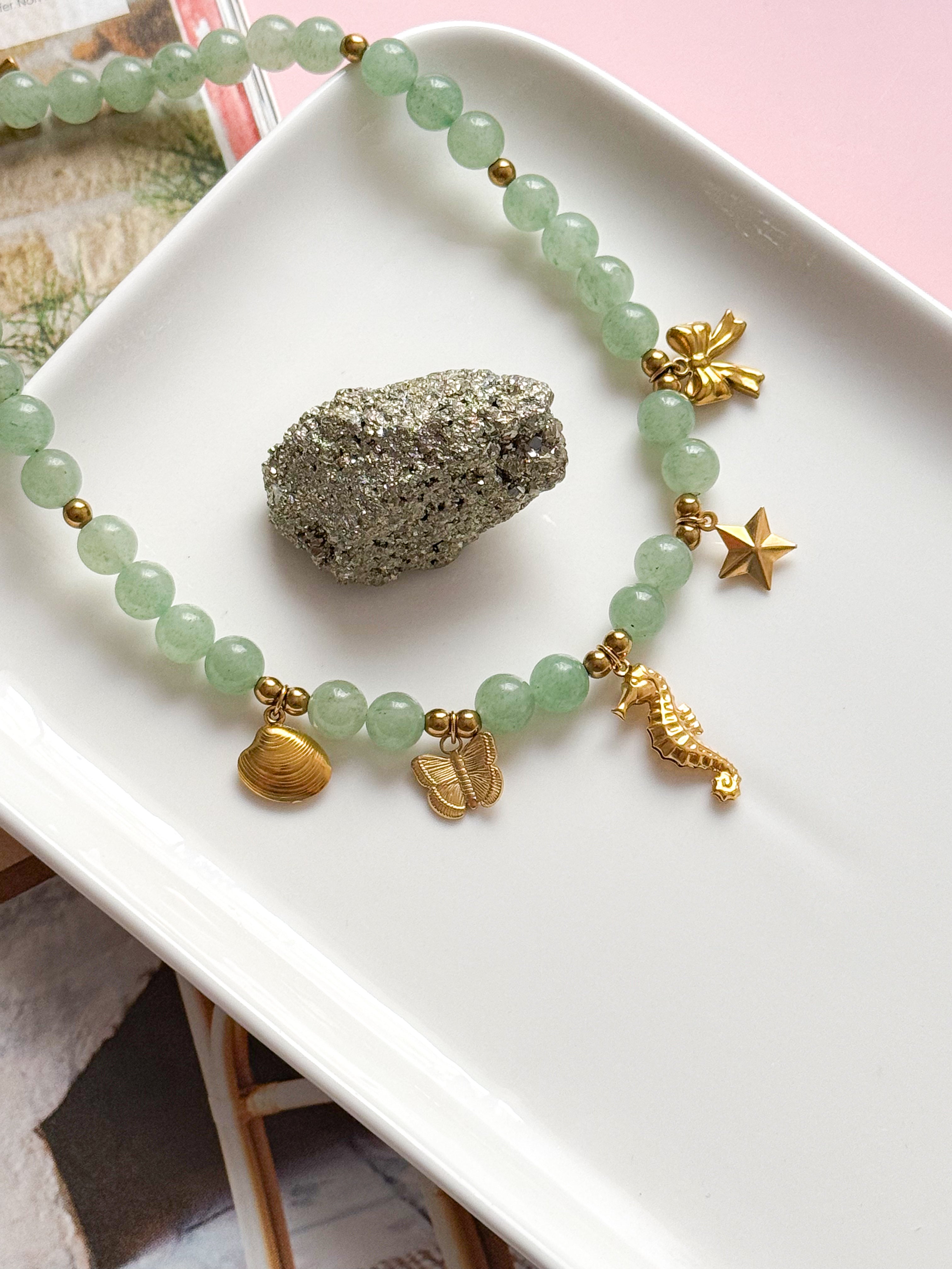 Collier YVETTE - Aventurine