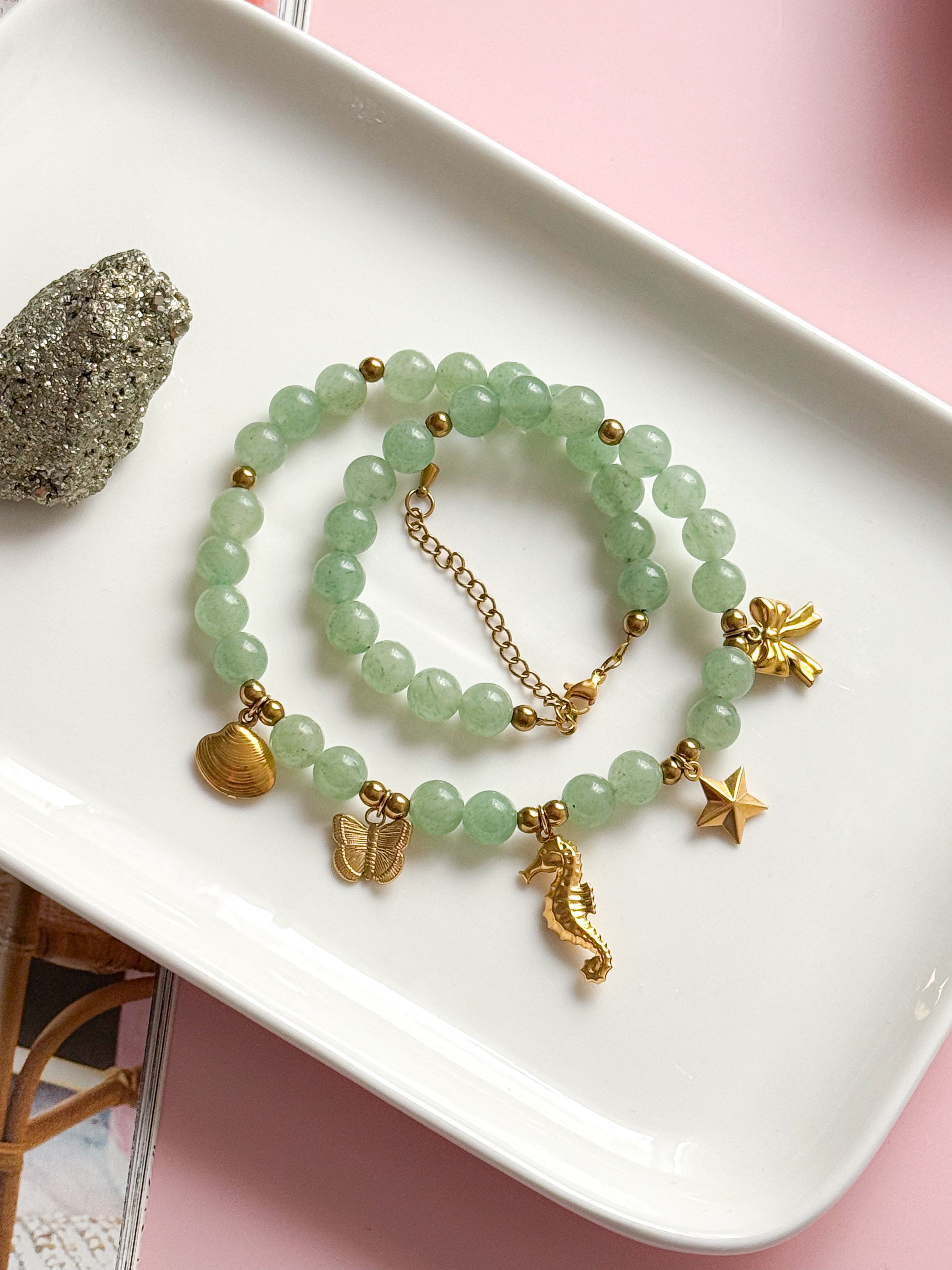Collier YVETTE - Aventurine