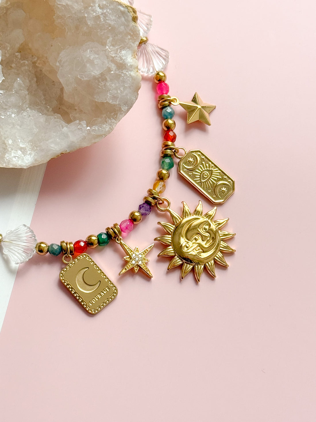Collier ELSA - Équilibre émotionnel, confiance en soi, apaisement intérieur