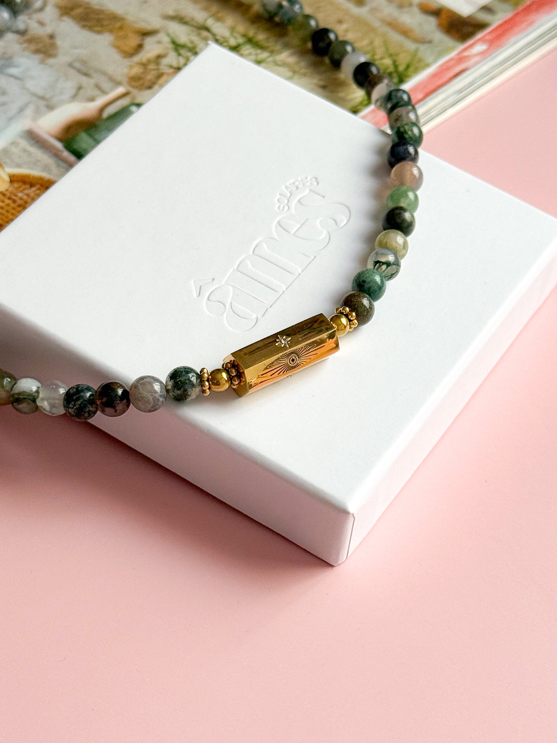 Collier PAOLA - Agate Indienne