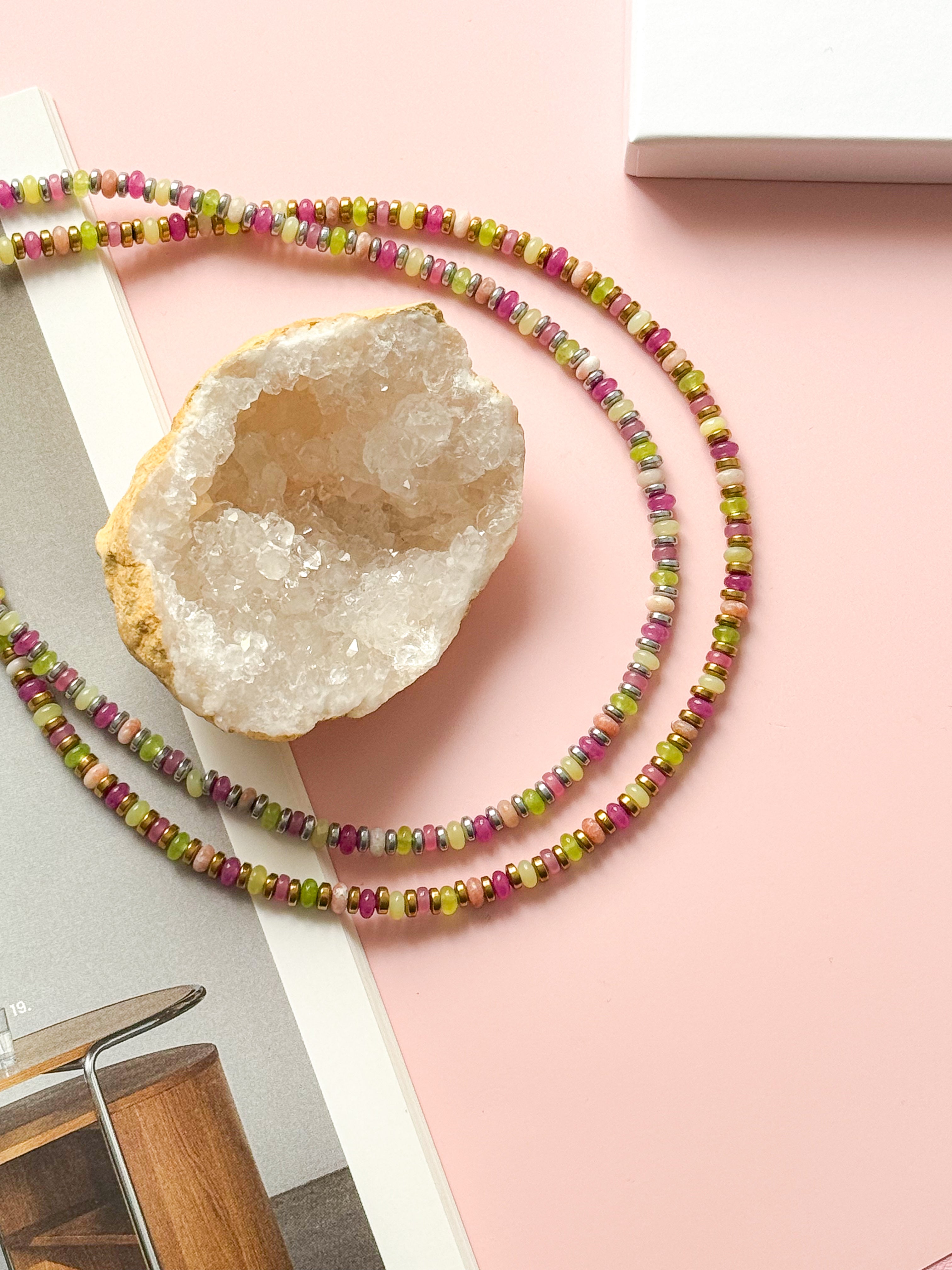 Collier LAURINE - Équilibre émotionnel, apaisement intérieur, confiance en soi