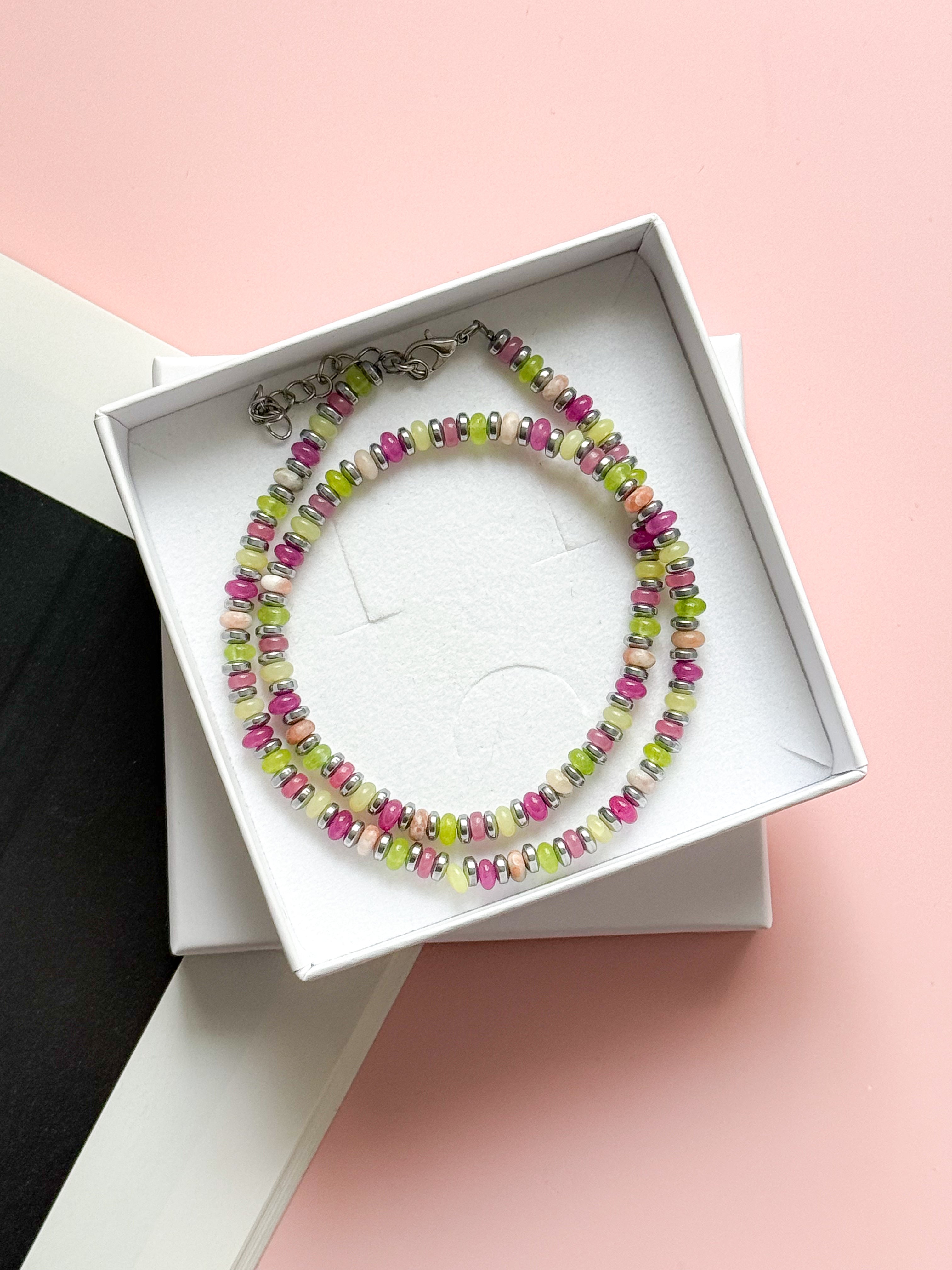 Collier LAURINE - Équilibre émotionnel, apaisement intérieur, confiance en soi