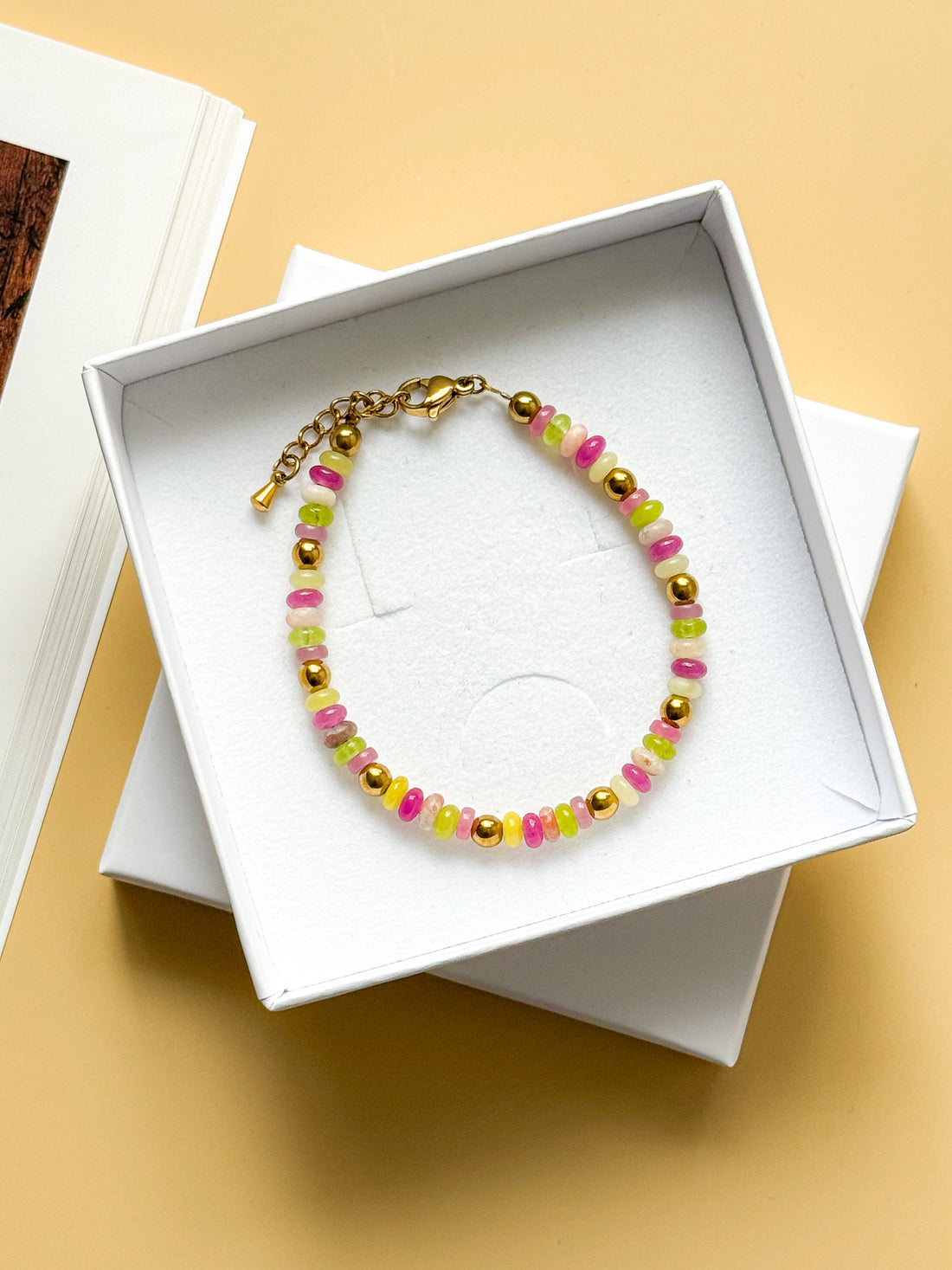 Bracelet MAËVA - Équilibre émotionnel, apaisement intérieur, confiance en soi