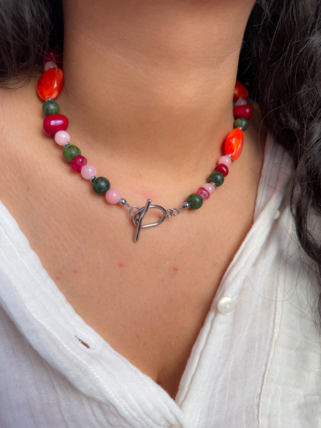 Collier SYLVIE - amour de soi, paix intérieure, apaisement émotionnel