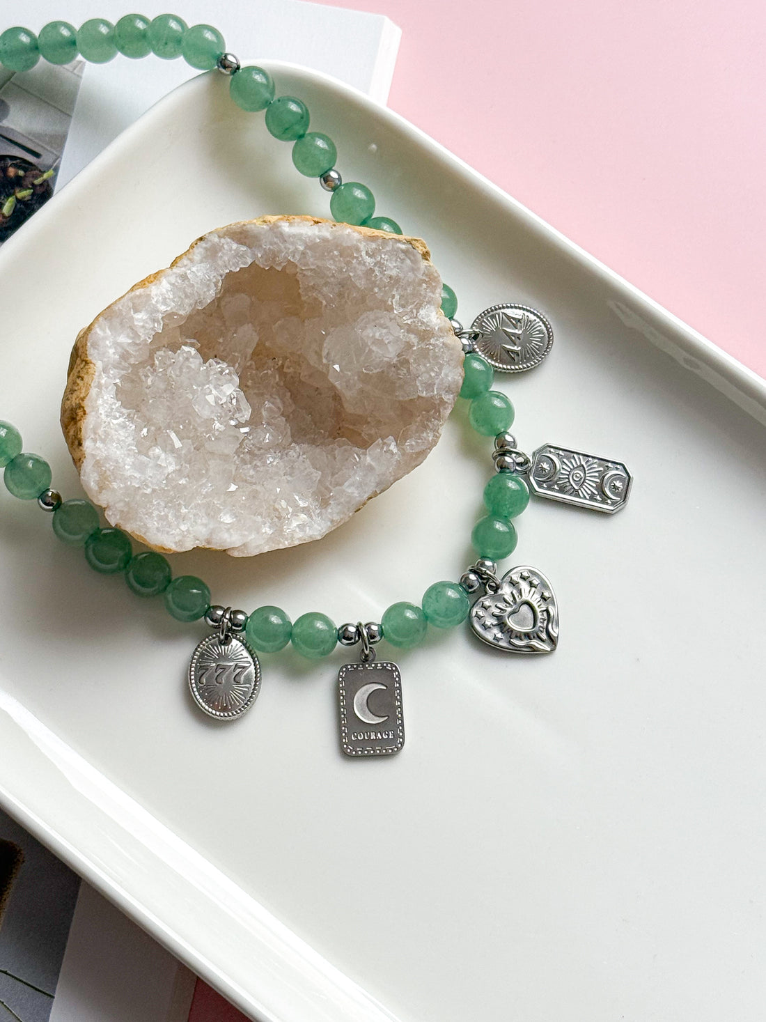 Collier BÉATRICE - Aventurine