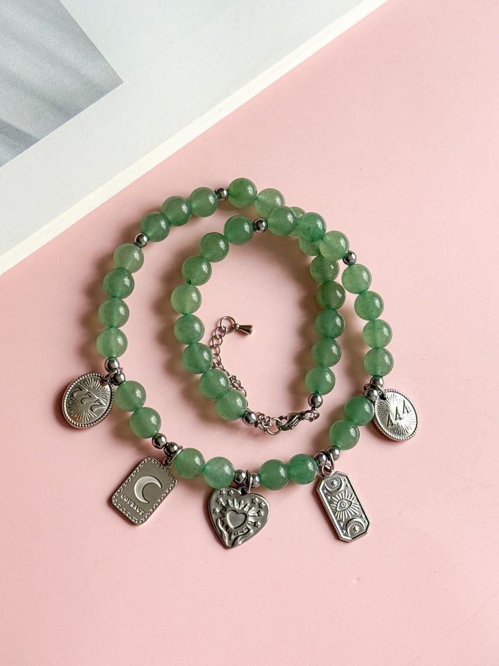 Collier BÉATRICE - Aventurine