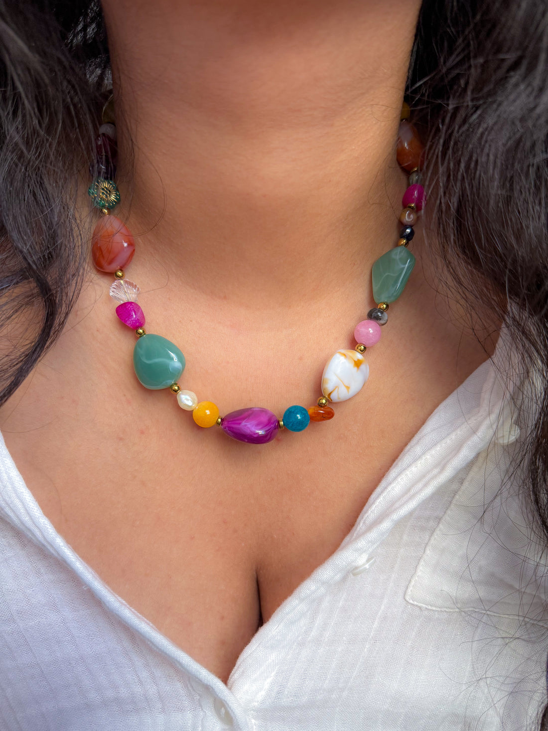 Collier JUSTINE - Confiance en soi, apaisement émotionnel & harmonie intérieure