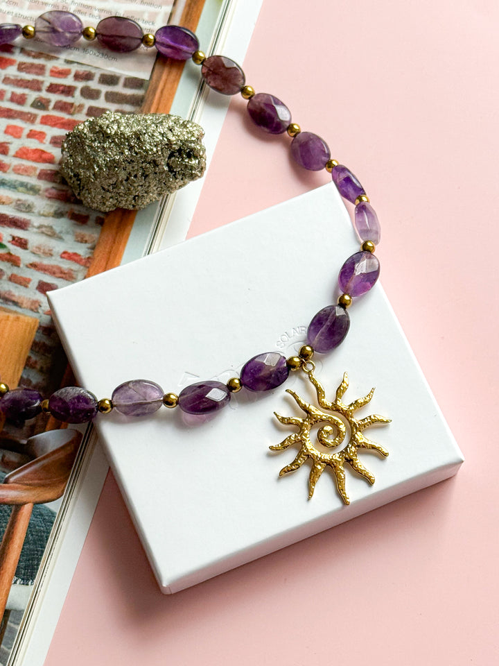 Collier FLORENCE - Améthyste