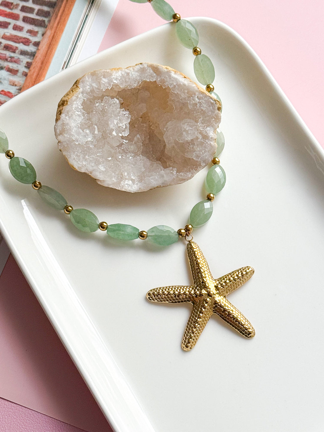Collier JEANINE - Aventurine