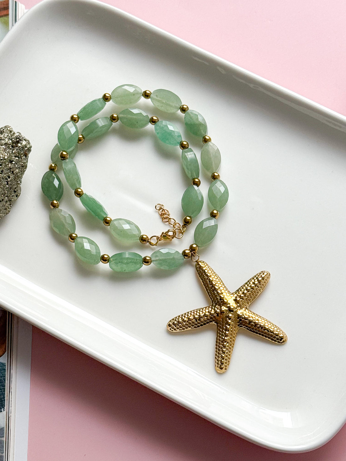 Collier JEANINE - Aventurine