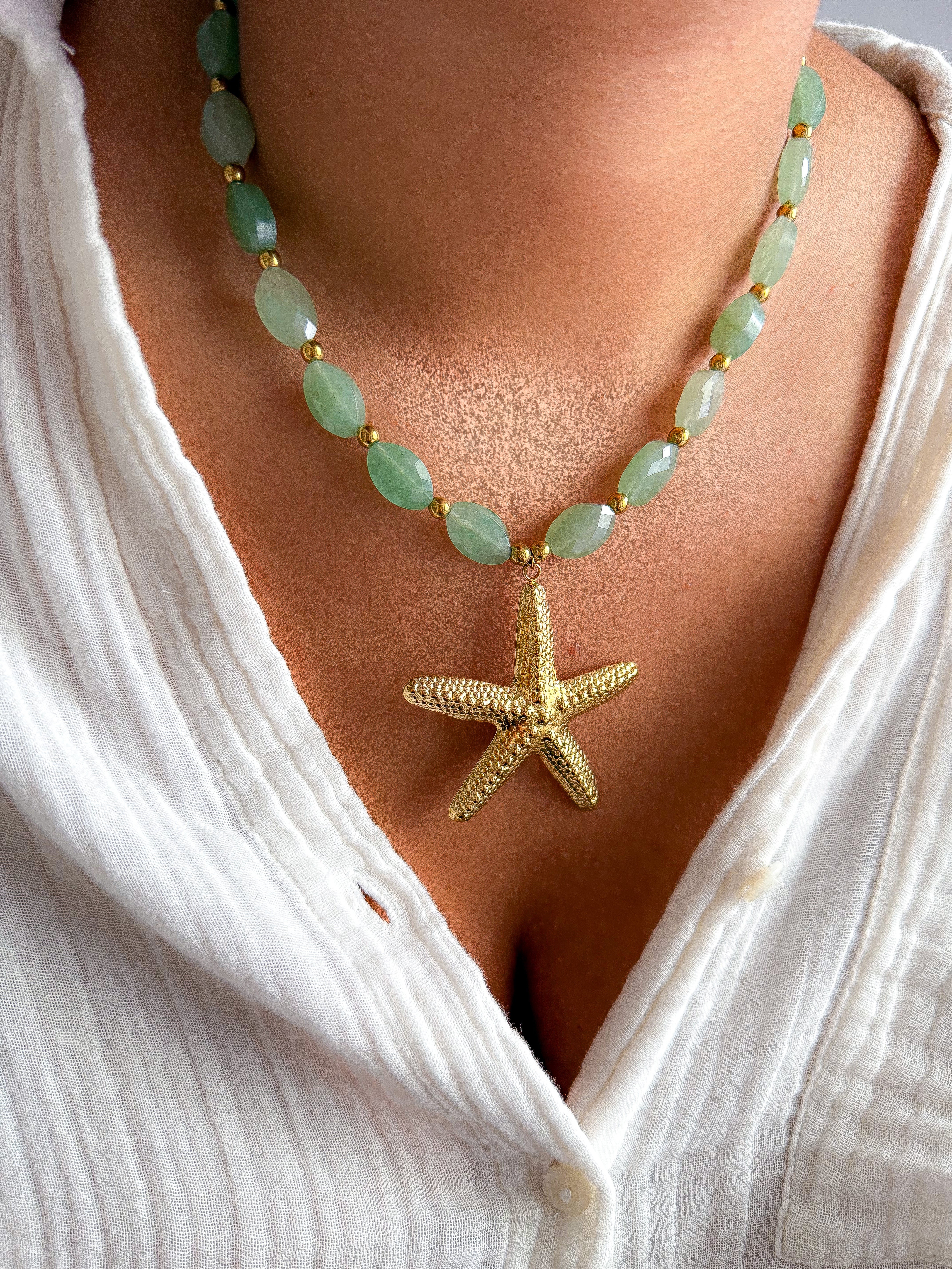 Collier JEANINE - Aventurine