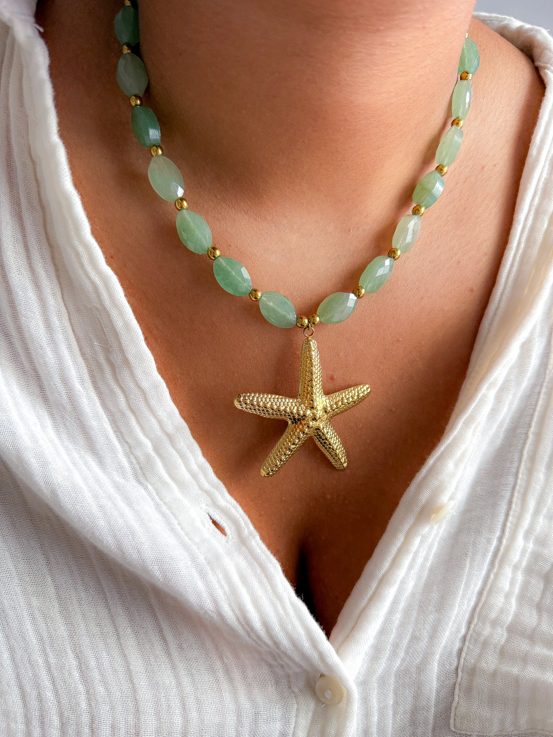 Collier JEANINE - Aventurine