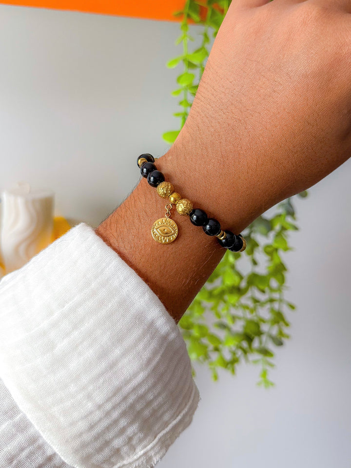 Bracelet VICTORINE - Tourmaline noire