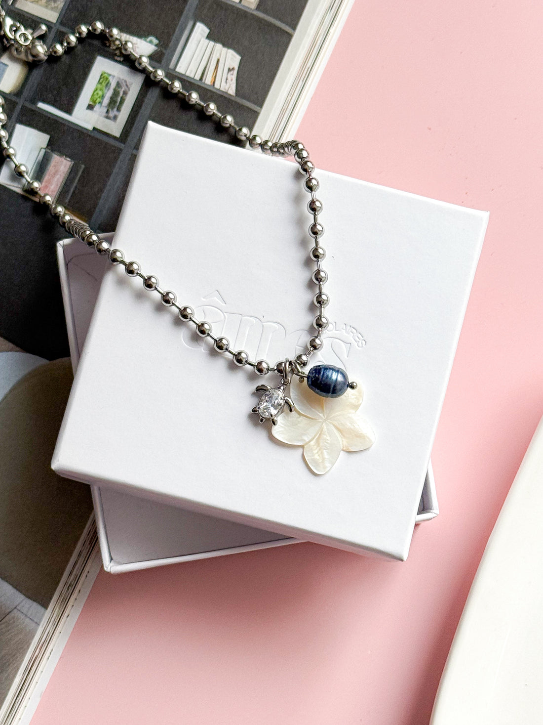 Collier ELIANE - Perle d'eau douce