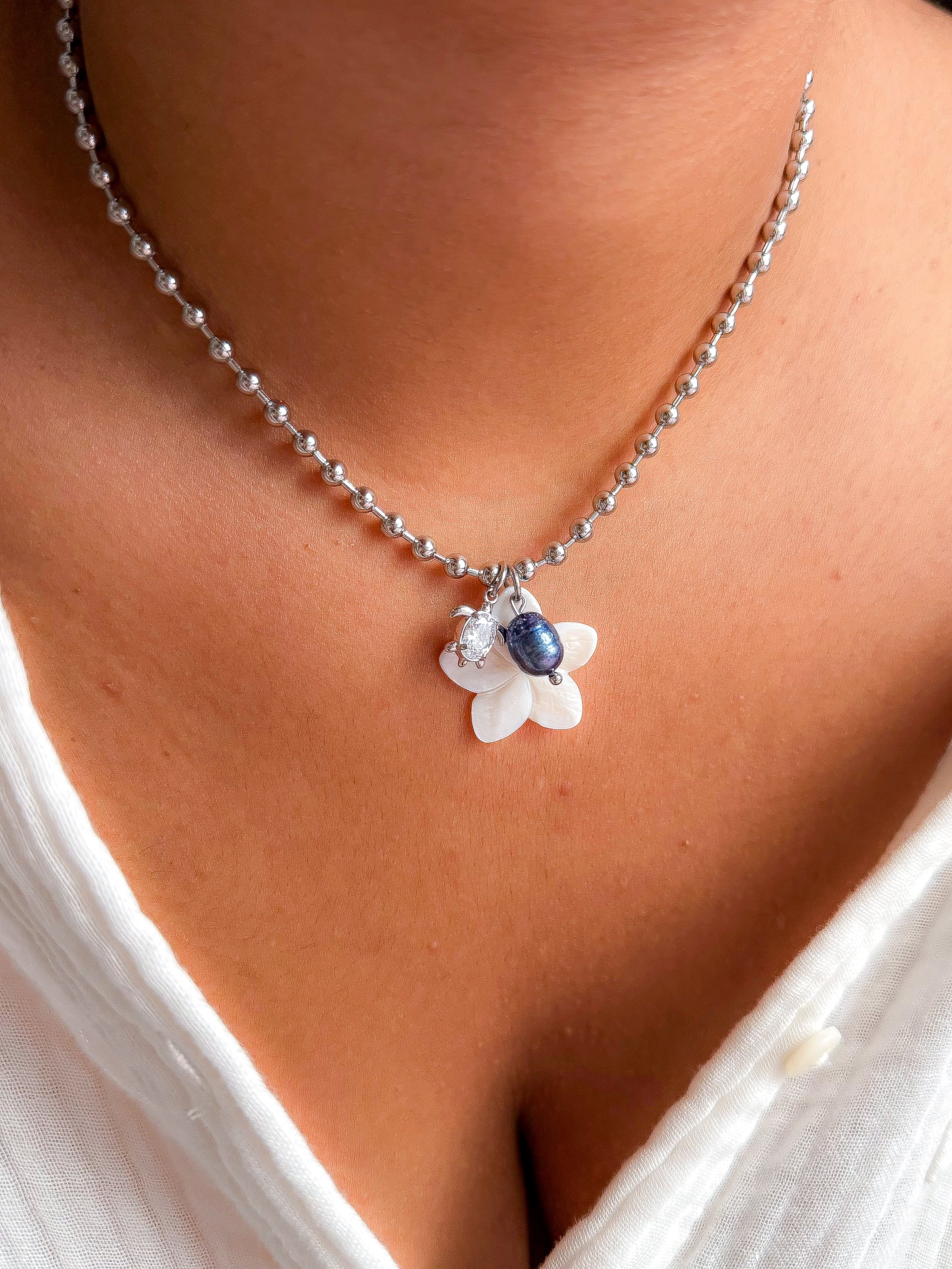 Collier ELIANE - Perle d'eau douce